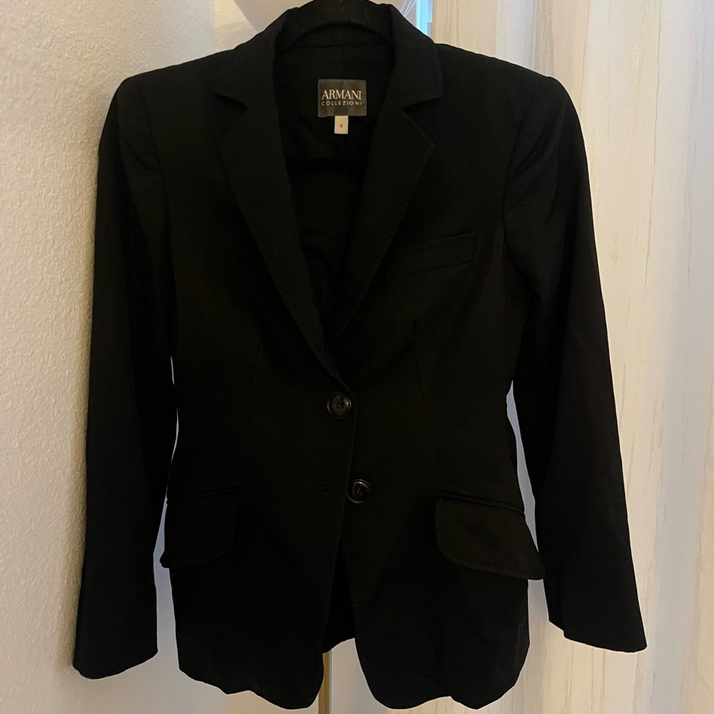 Armani Black Blazer